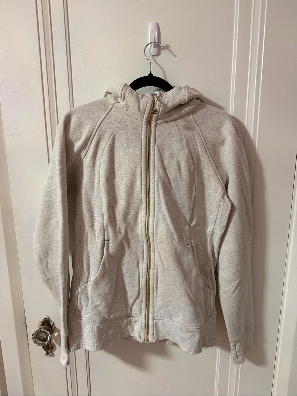 lululemon athletica scuba hoodie gold full-Zip Hoodie